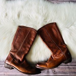 Vintage Frye Western Cowboy Boots Sz 9 Mexico